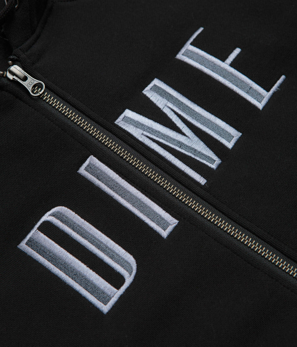 Dime Blocks Full Zip Hoodie - Black