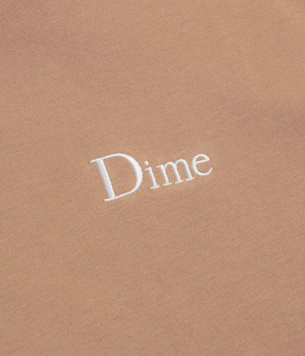 Dime Classic Small Logo T-Shirt - Canyon Brown