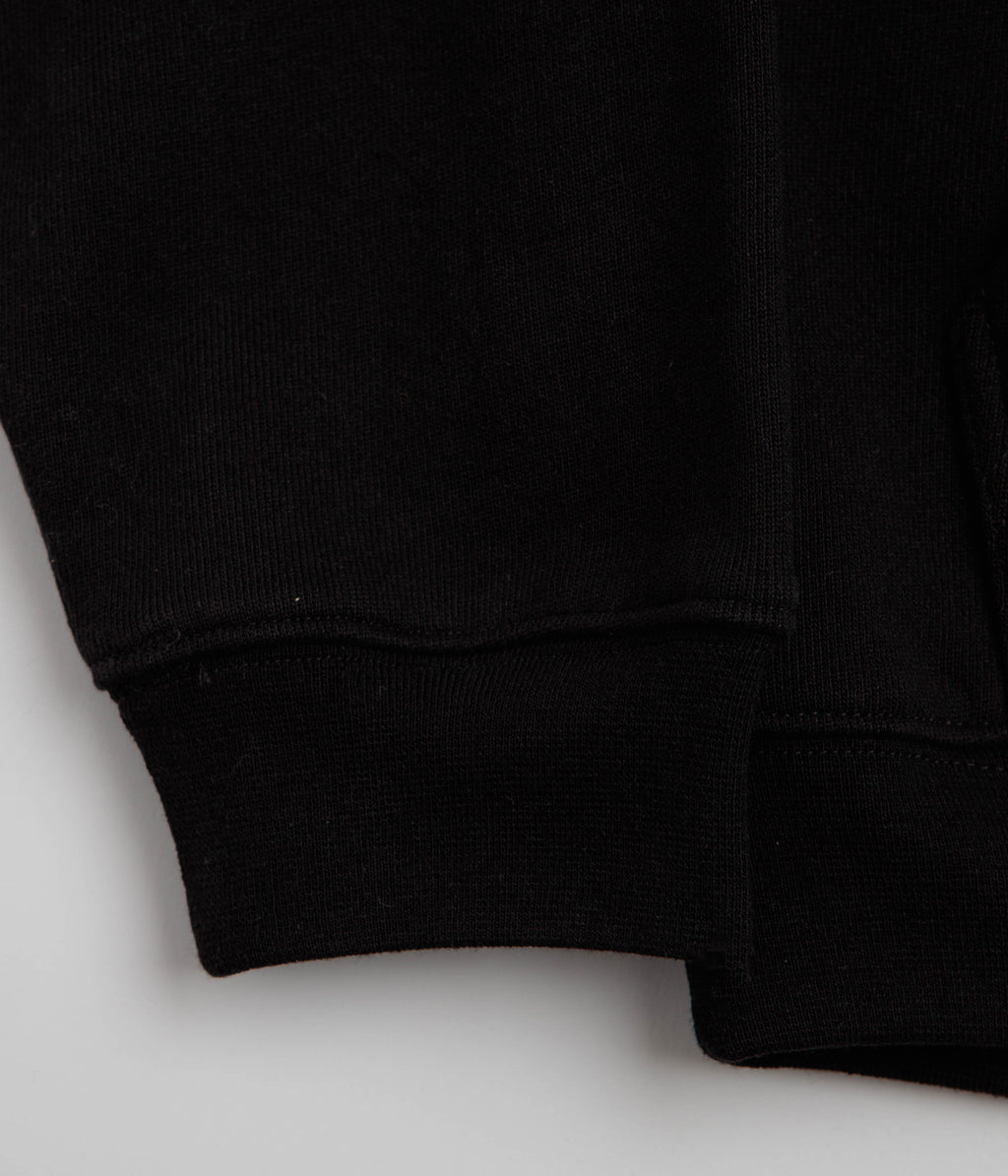 Dime Classic Veins Full Zip Hoodie - Black