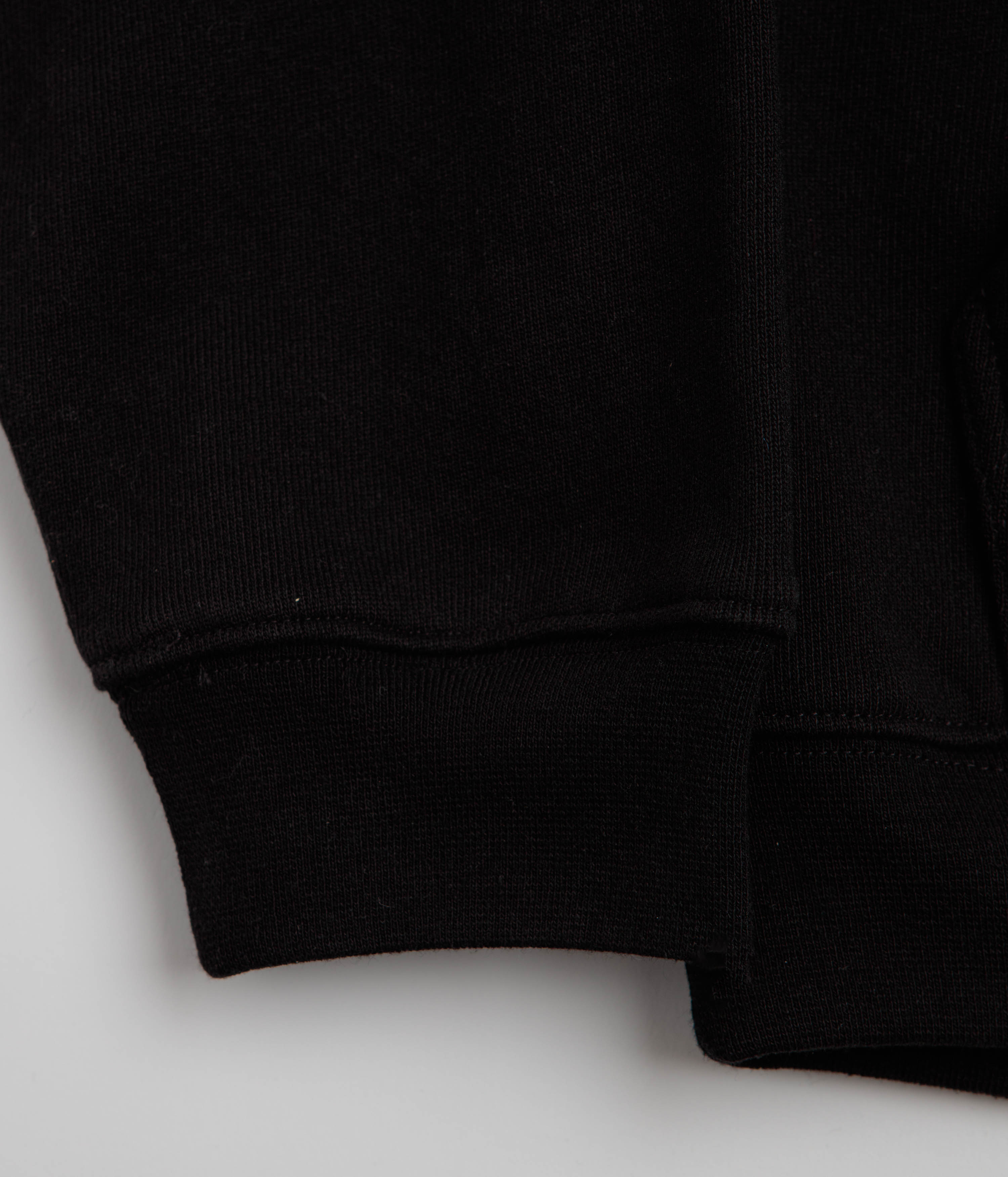 Dime Classic Veins Full Zip Hoodie - Black