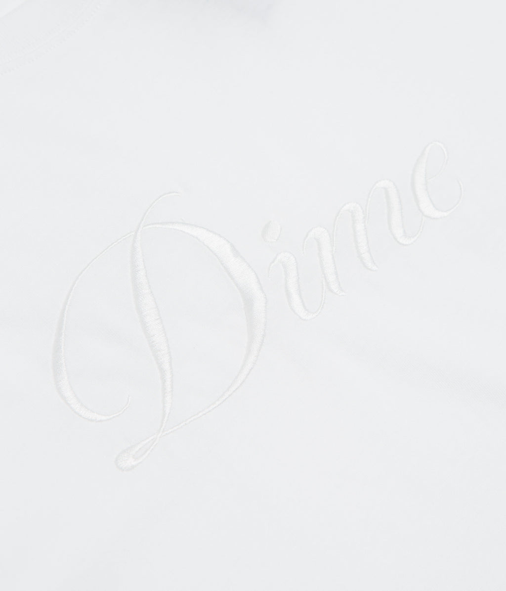 Dime Cursive T-Shirt - White