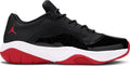 Men's Air Jordan 11 CMFT Low "Bred" Black/White-Gym Red (DM0844 005)