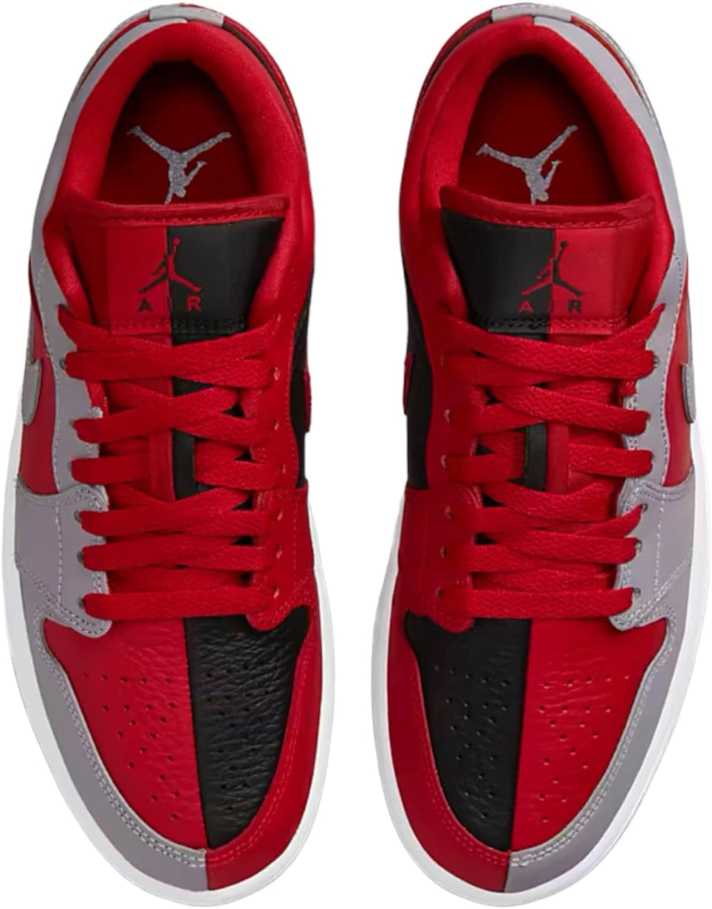 Women's Jordan 1 Low SE Gym Red/Cement Grey-Black (DR0502 600)