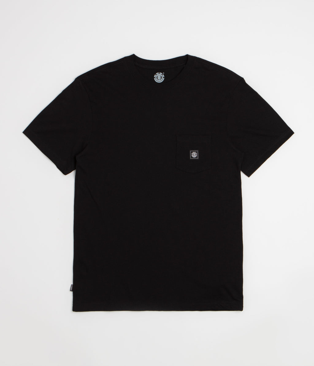 Element Icon Label Pocket T-Shirt - Flint Black