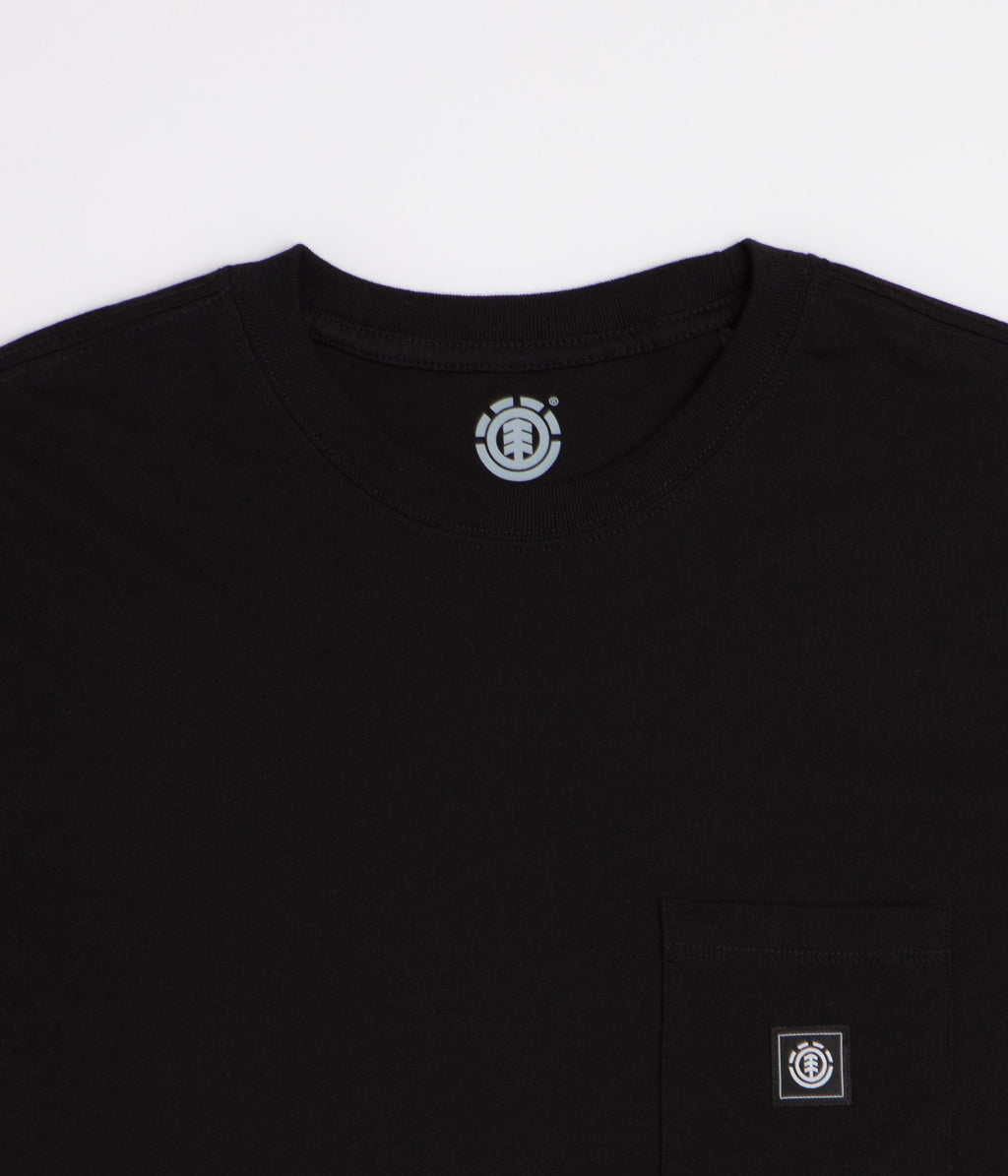 Element Icon Label Pocket T-Shirt - Flint Black