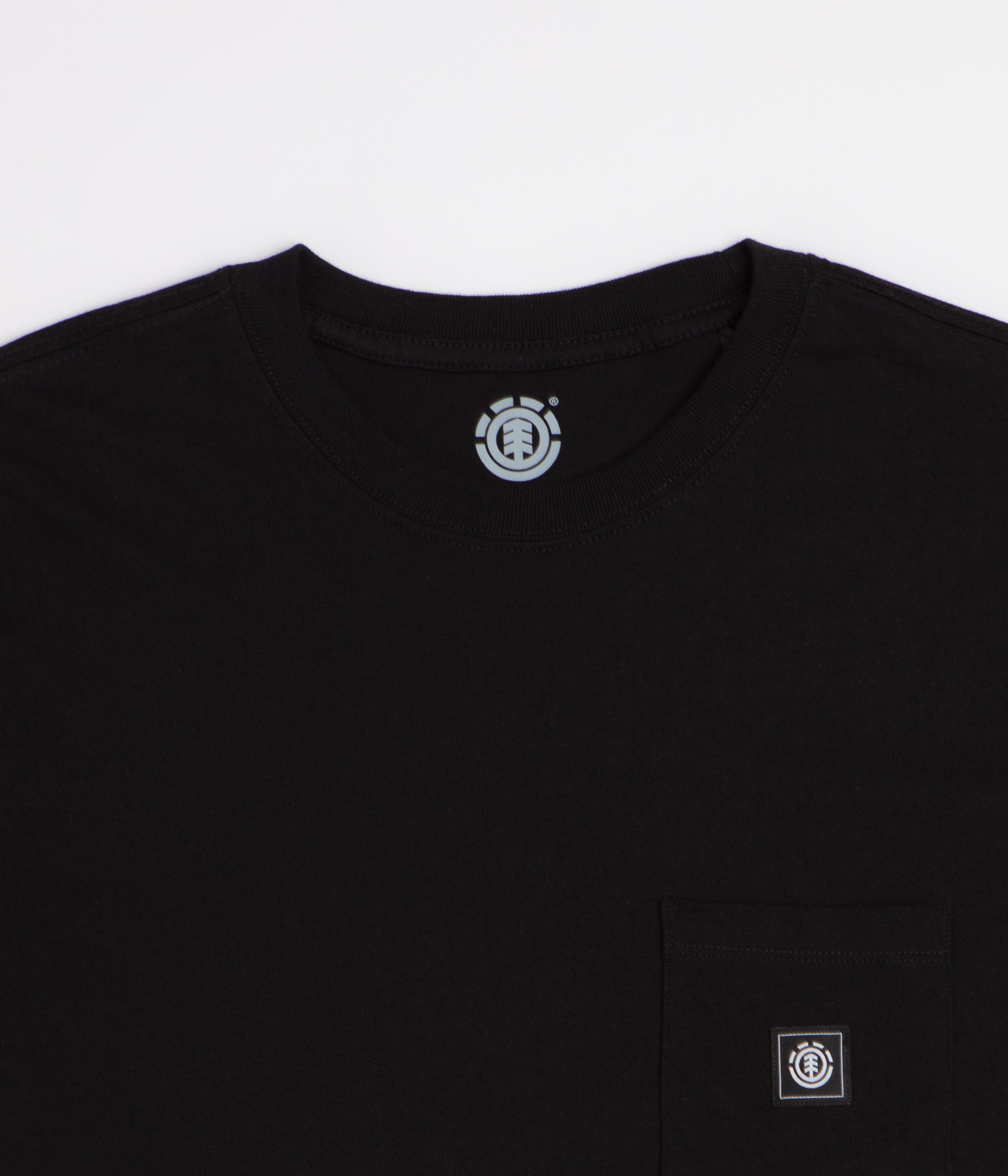 Element Icon Label Pocket T-Shirt - Flint Black