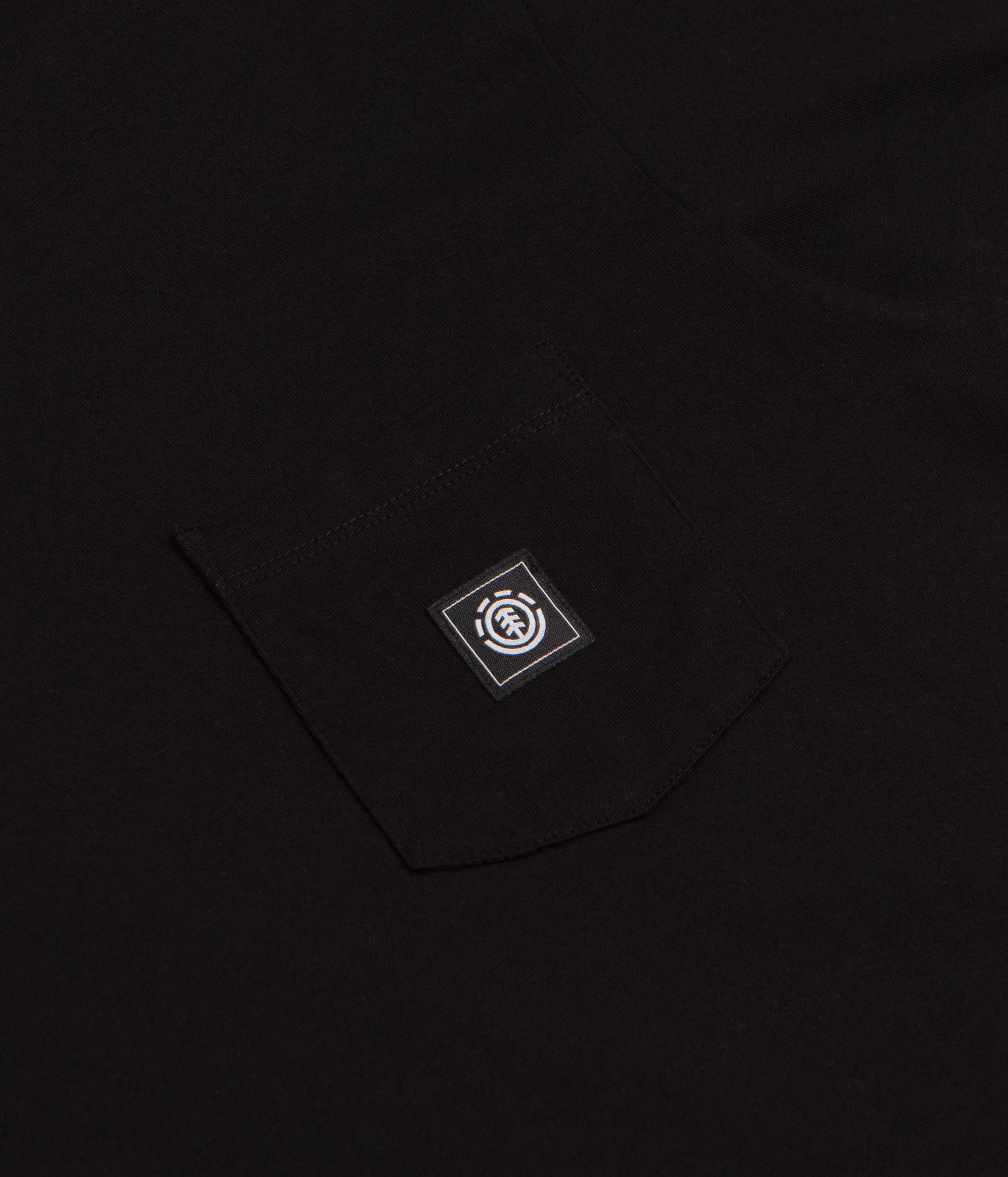 Element Icon Label Pocket T-Shirt - Flint Black