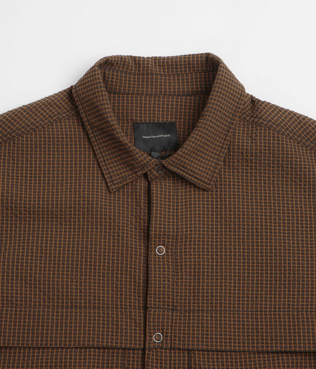 Element Special Projects Zephyr Short Sleeve Shirt - Black Ginger