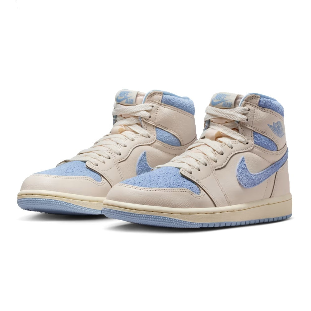Women's Jordan 1 Retro High OG Pale Ivory/Physic Blue (FD2596 102)