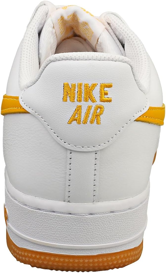 Men's Nike Air Force 1 Low Retro QS White/University Gold (FD7039 100)