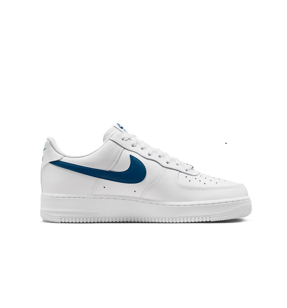 Men's Nike Air Force 1 '07 White/Court Blue-White (FJ4146 123)