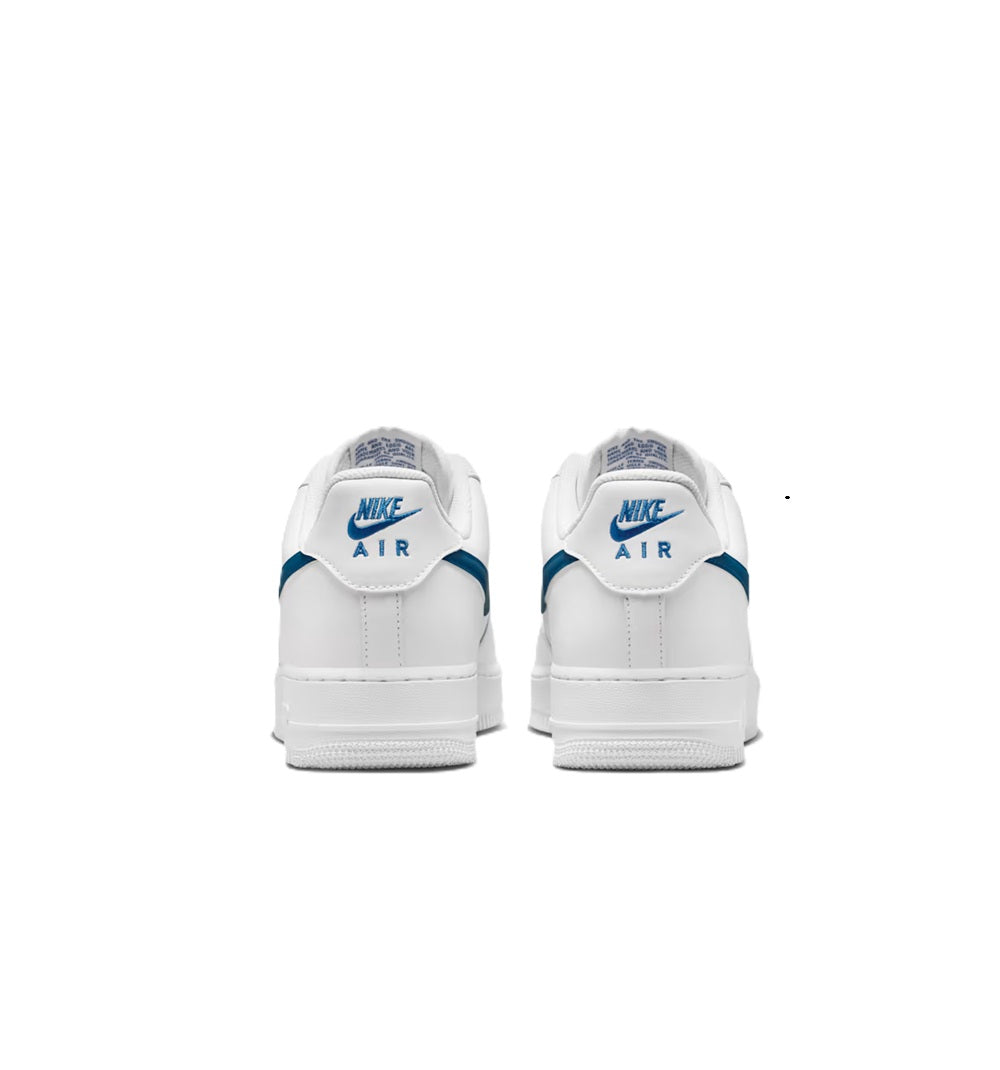 Men's Nike Air Force 1 '07 White/Court Blue-White (FJ4146 123)