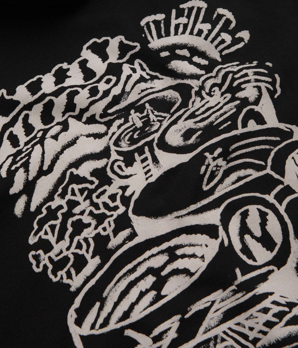 flatspot x Yallah Hoodie - Black