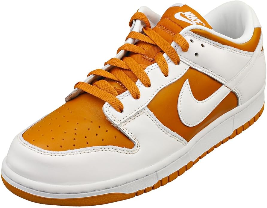Men's Nike Dunk Low QS Dark Curry/White (FQ6965 700)