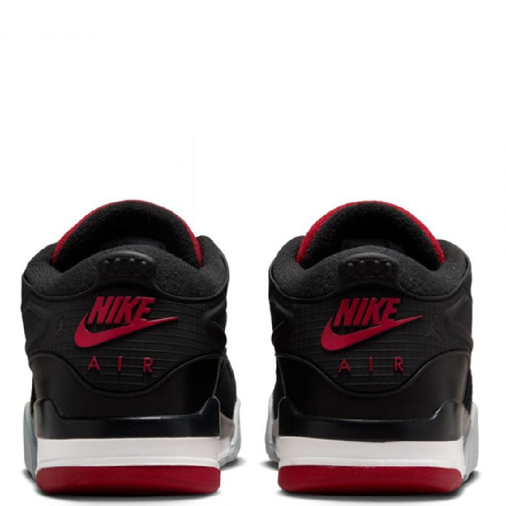 Men's Jordan 4 RM Black/Varsity Red-Wolf Grey (FQ7939 061)