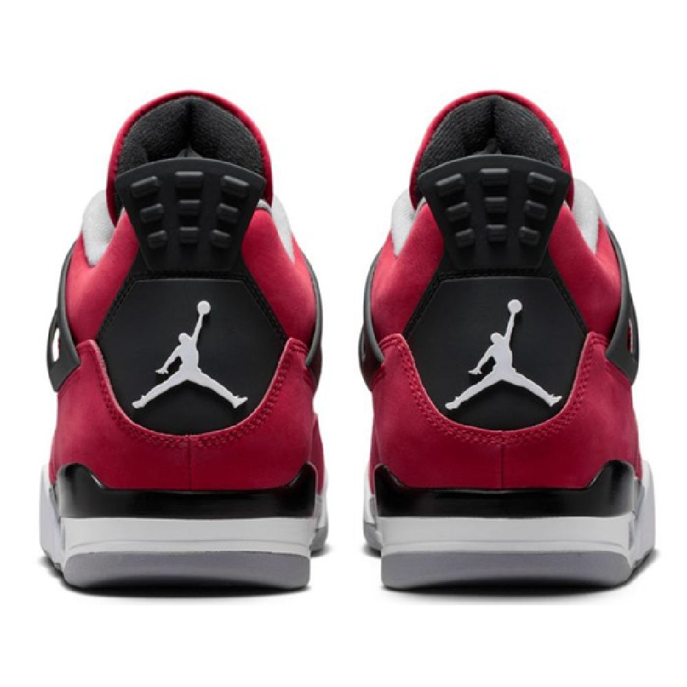 Men's Jordan 4 Retro "Toro Bravo" Fire Red/White-Black (FQ8138 600)