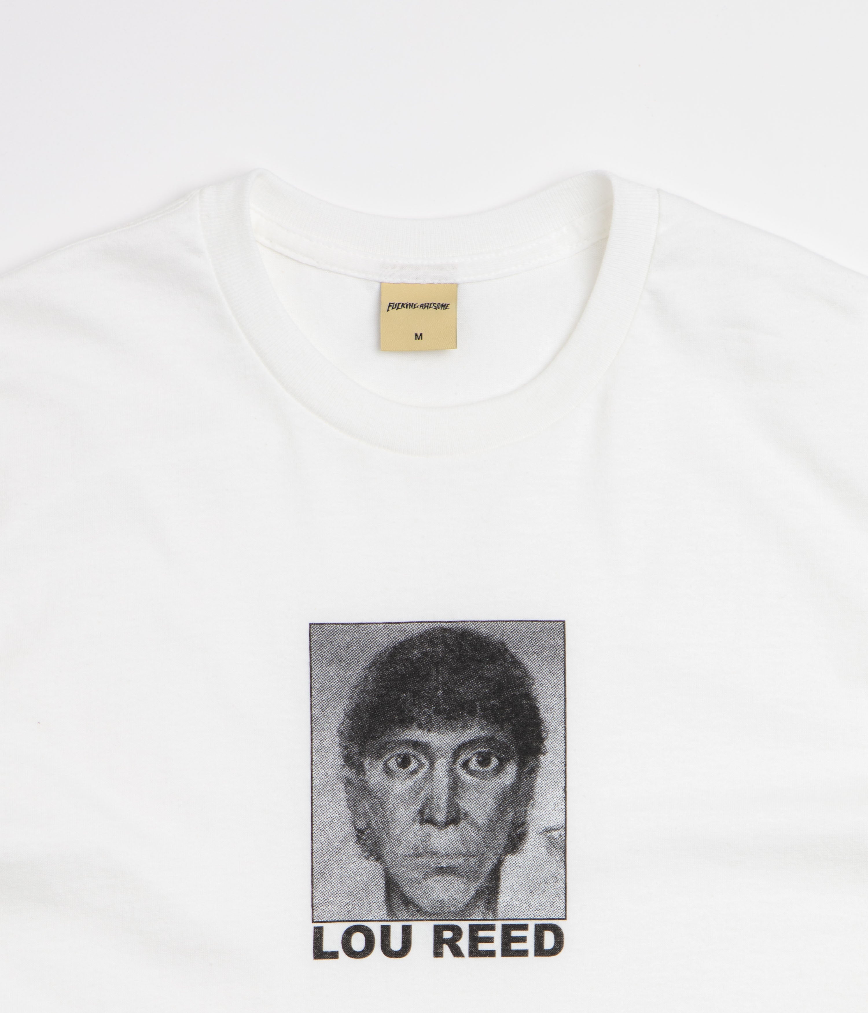 Fucking Awesome Lou Reed T-Shirt - White