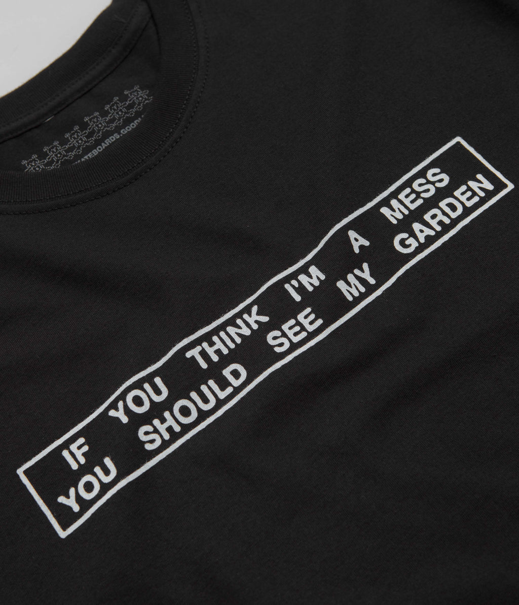 Garden Mess T-Shirt - Black