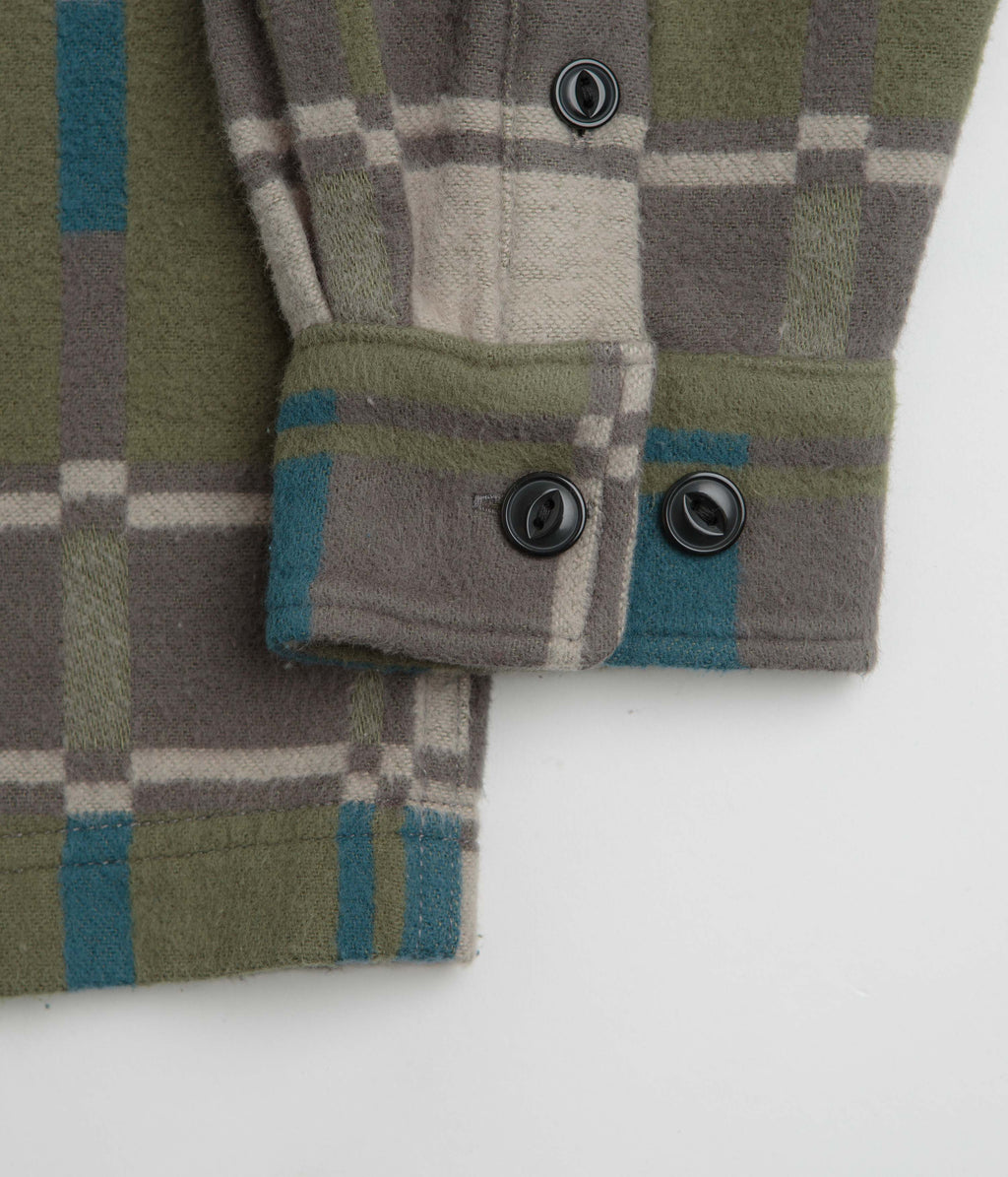 Gramicci Anthony Flannel Shirt - Silver Check