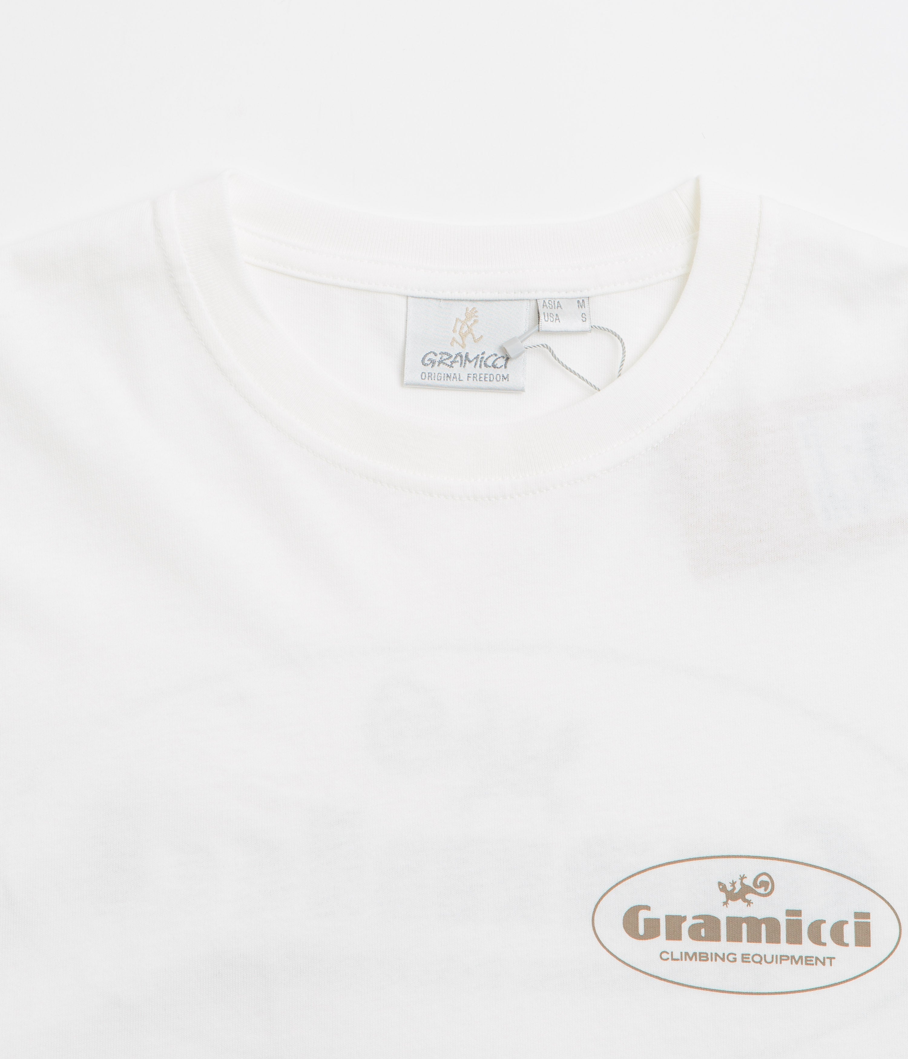 Gramicci Climbing Equipment Long Sleeve T-Shirt - White