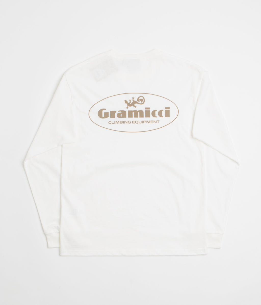 Gramicci Climbing Equipment Long Sleeve T-Shirt - White