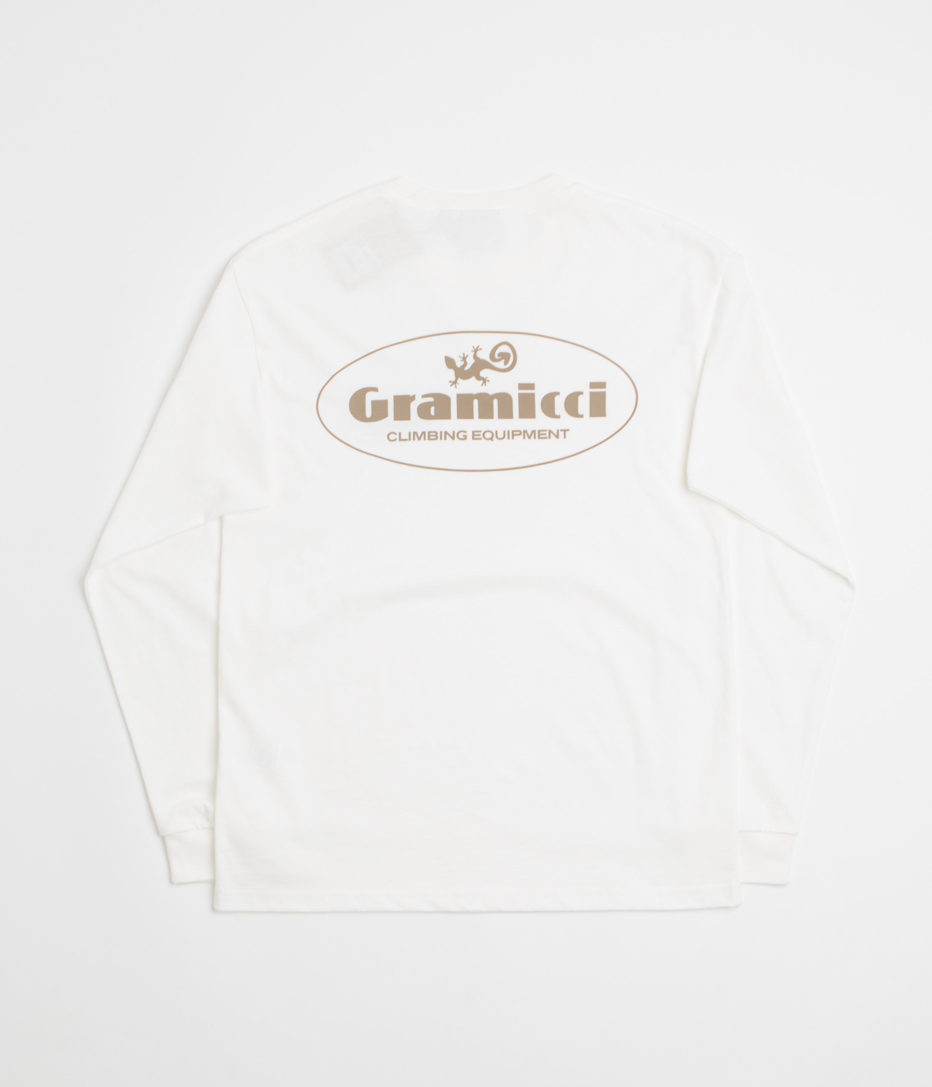 Gramicci Climbing Equipment Long Sleeve T-Shirt - White