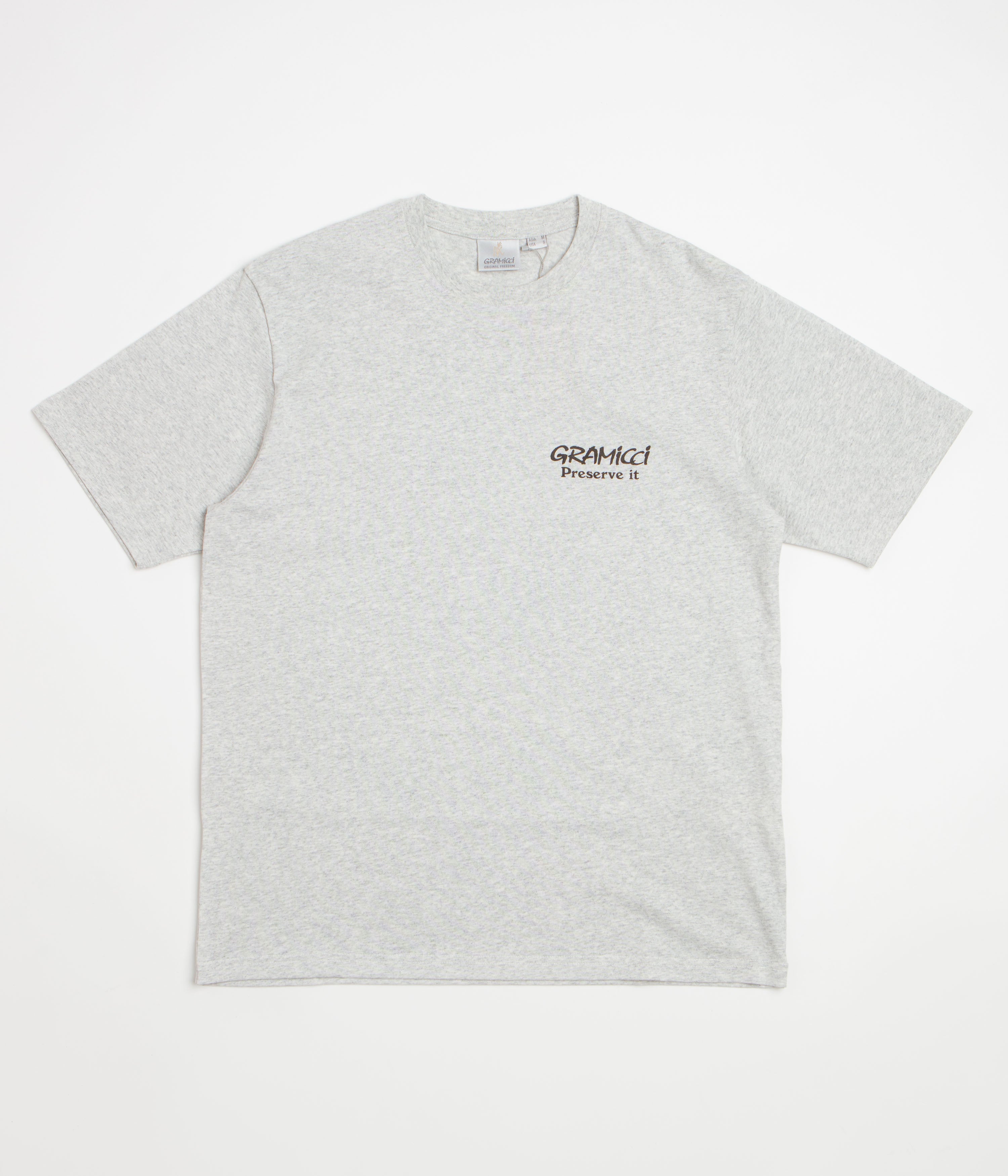 Gramicci Earth T-Shirt - Ash Heather