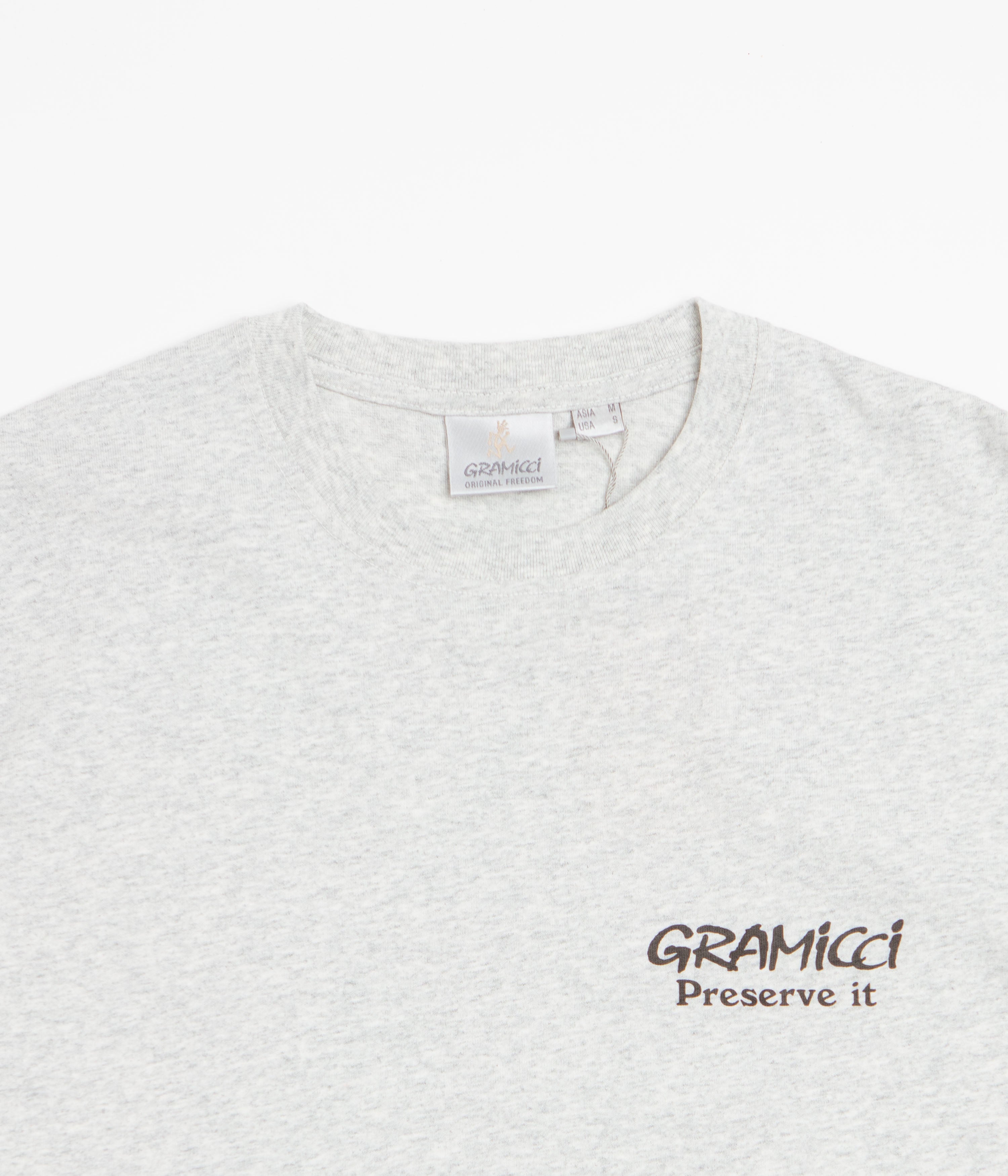 Gramicci Earth T-Shirt - Ash Heather