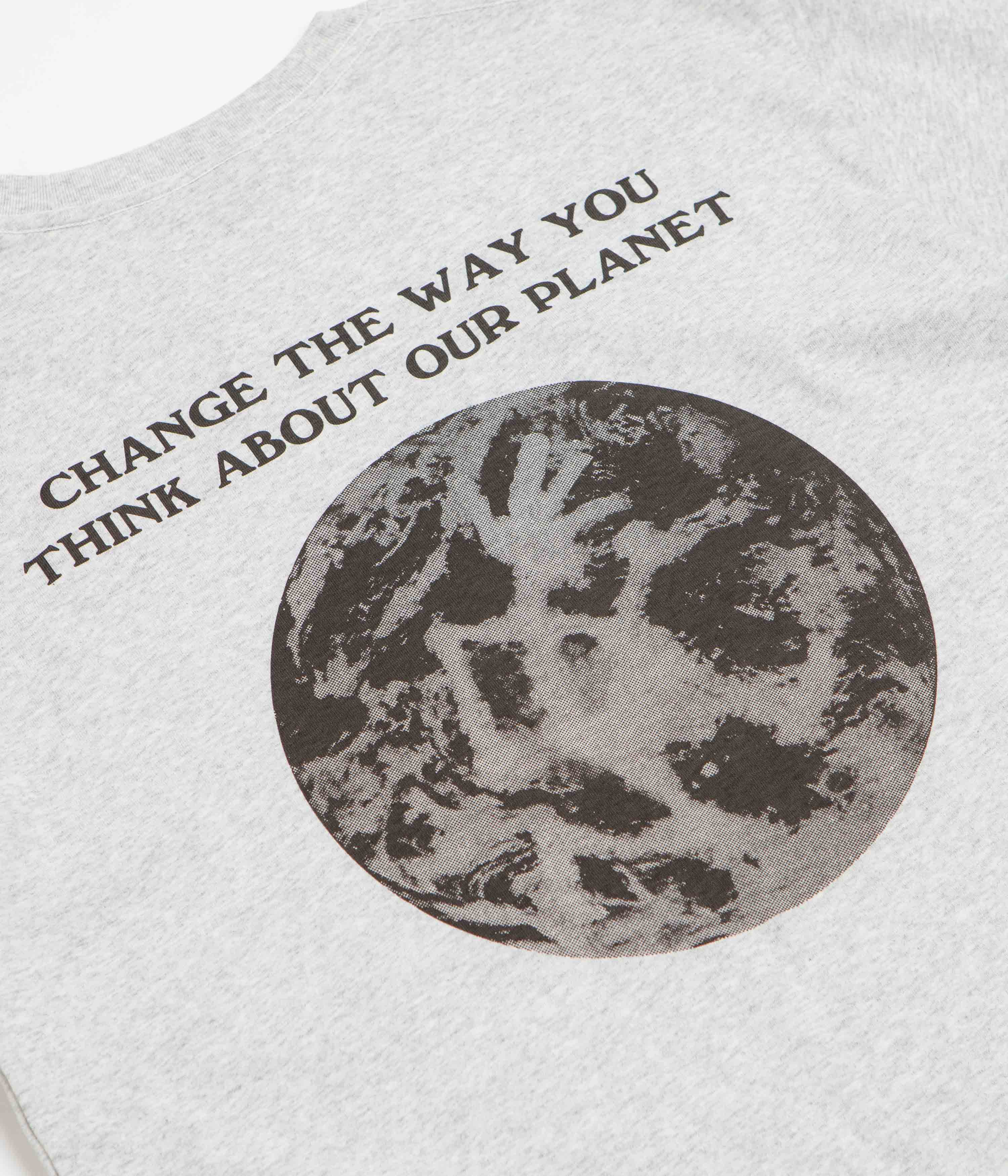 Gramicci Earth T-Shirt - Ash Heather