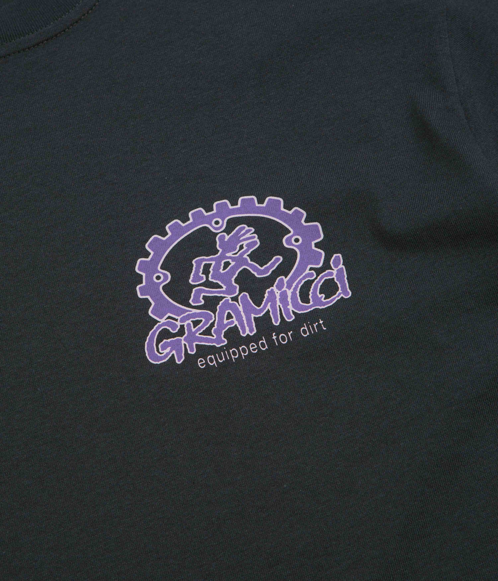 Gramicci Equipped For Dirt T-Shirt - Vintage Black