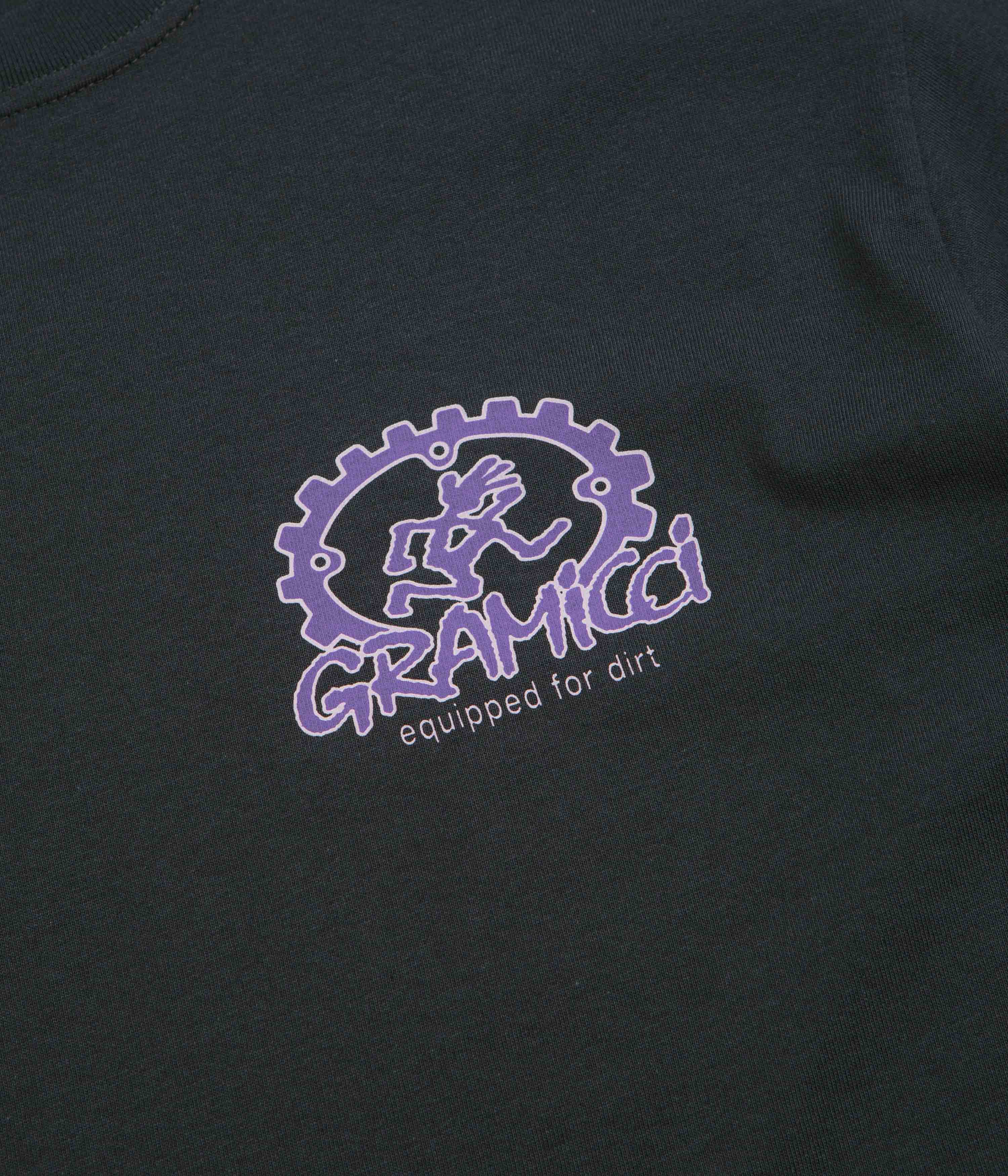 Gramicci Equipped For Dirt T-Shirt - Vintage Black
