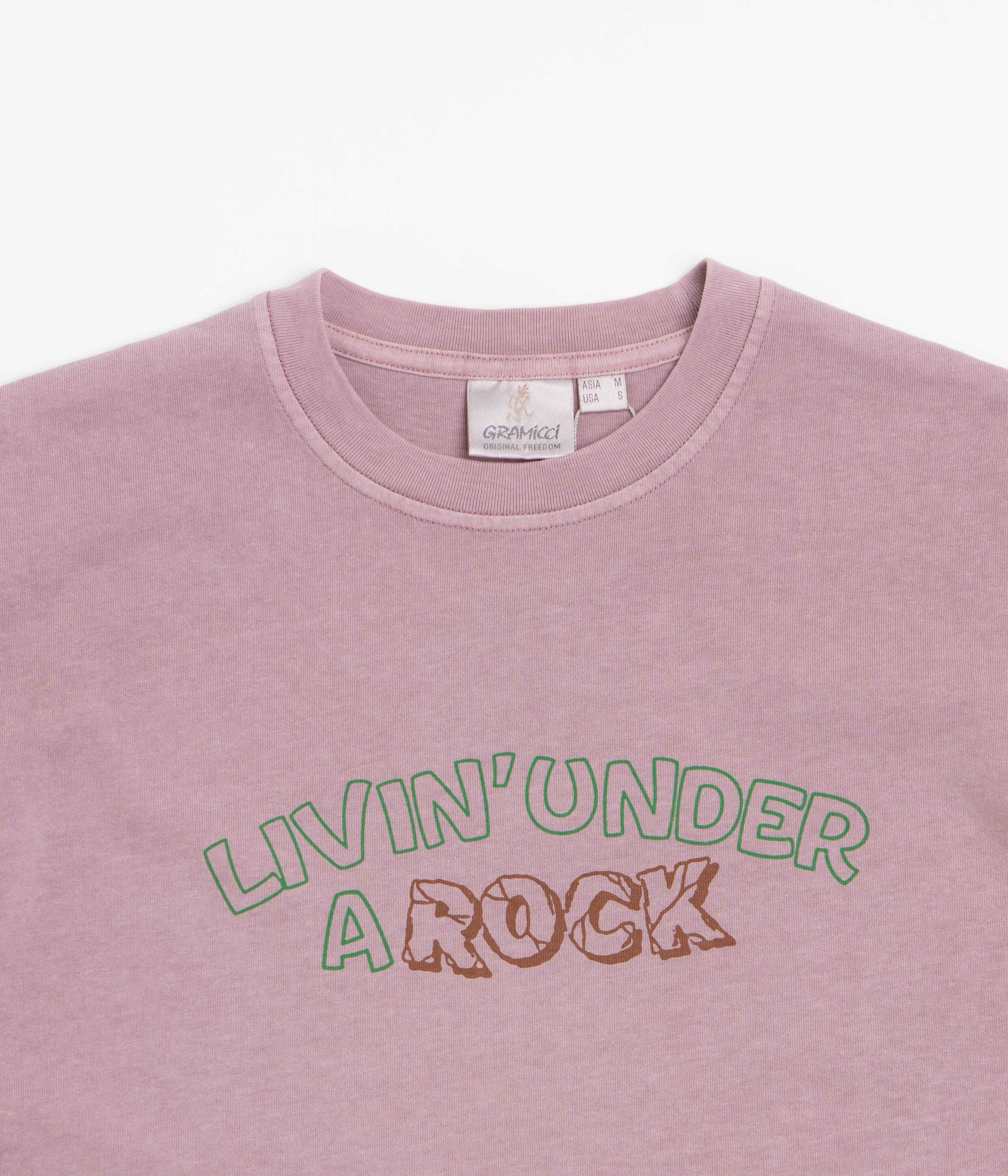 Gramicci Livin' T-Shirt - Lilac Pigment