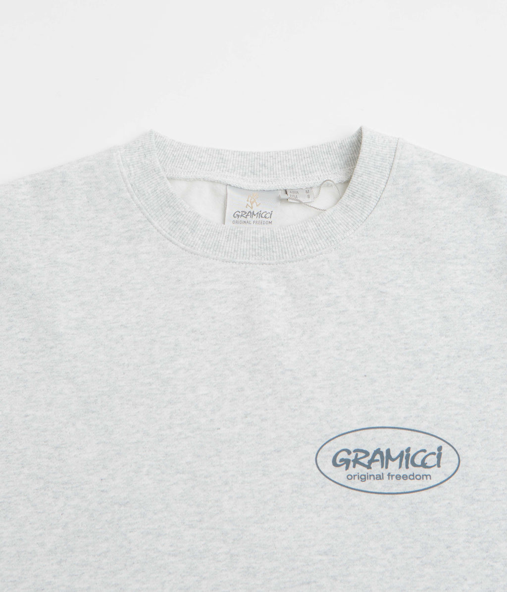 Gramicci Original Freedom Crewneck Sweatshirt - Heather Ash