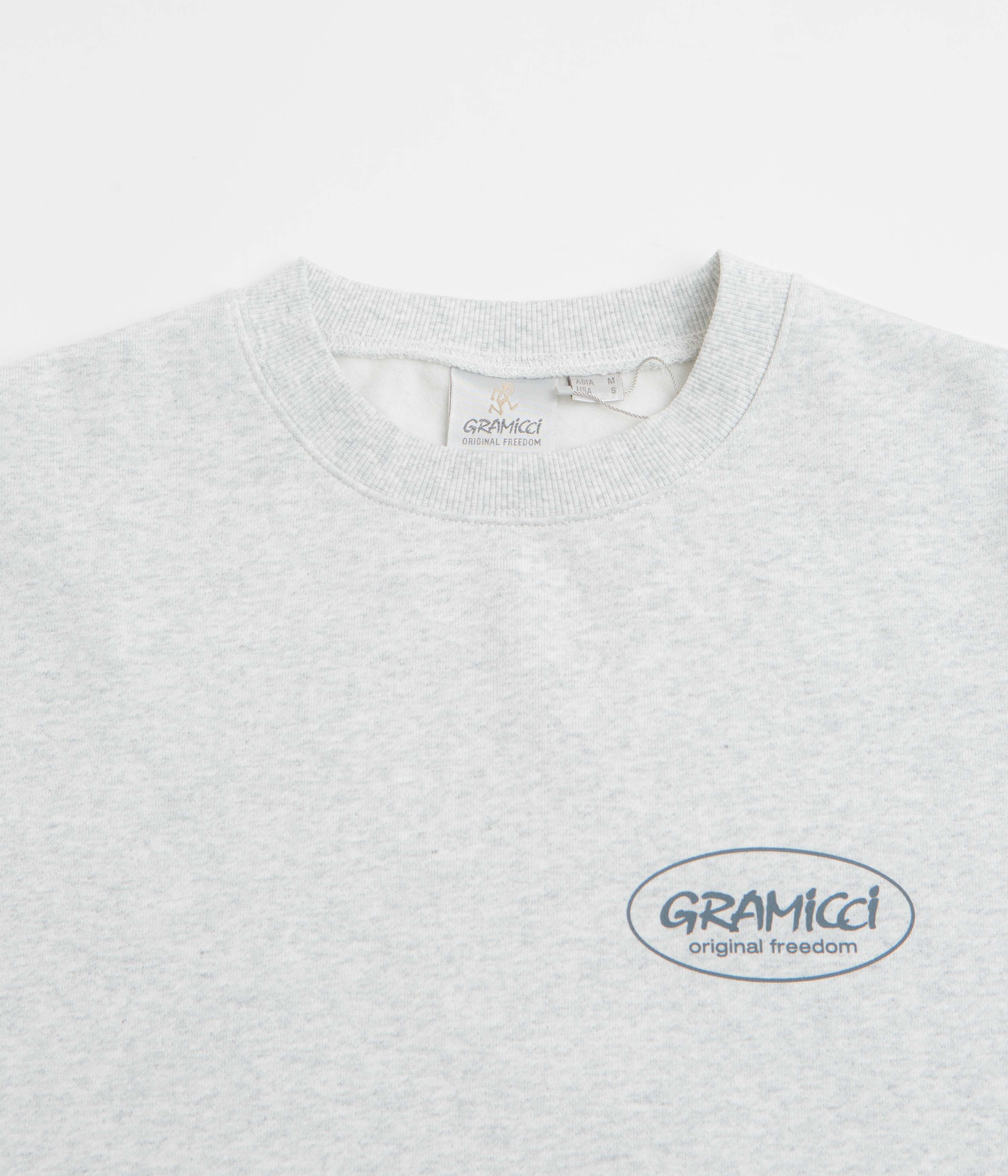 Gramicci Original Freedom Crewneck Sweatshirt - Heather Ash