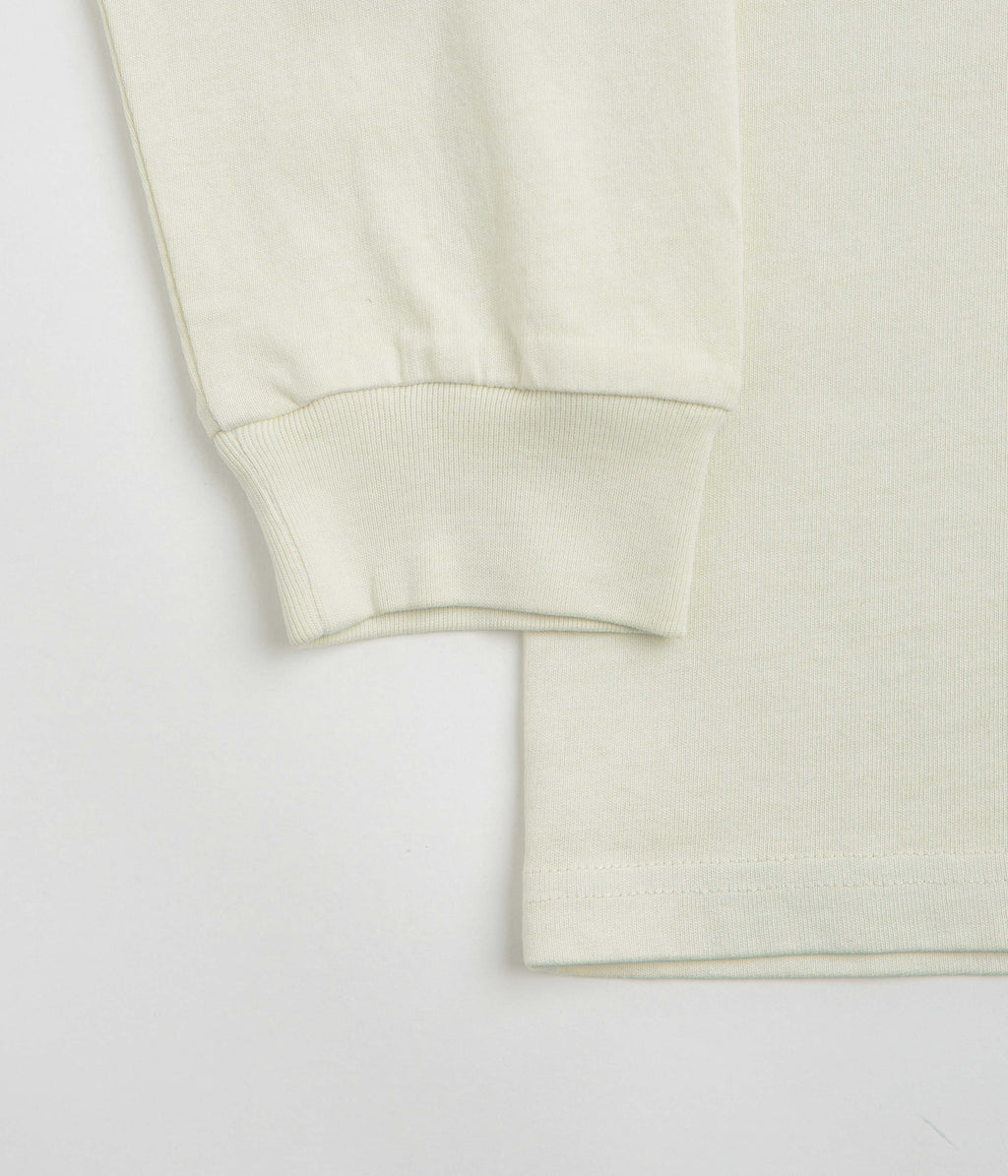 Gramicci Pigment Dye Running Man Long Sleeve T-Shirt - Natural