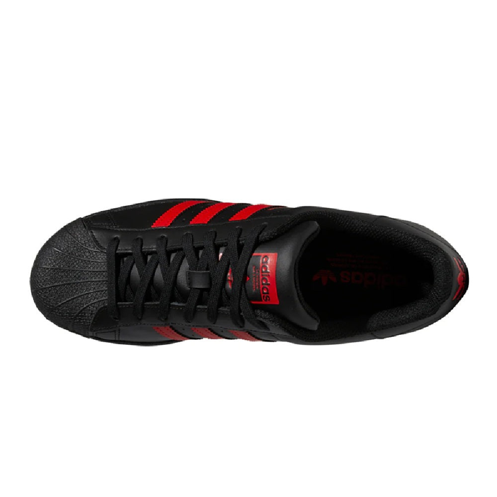 Men's Adidas Superstar CBlack/VivRed/CBlack (GZ3739)