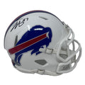 Jordan Hancock Signed Buffalo Bills 2021 Speed Mini Helmet