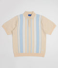 Helas Bronx Knit Polo Shirt - Beige
