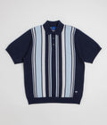 Helas Bronx Knit Polo Shirt - Navy