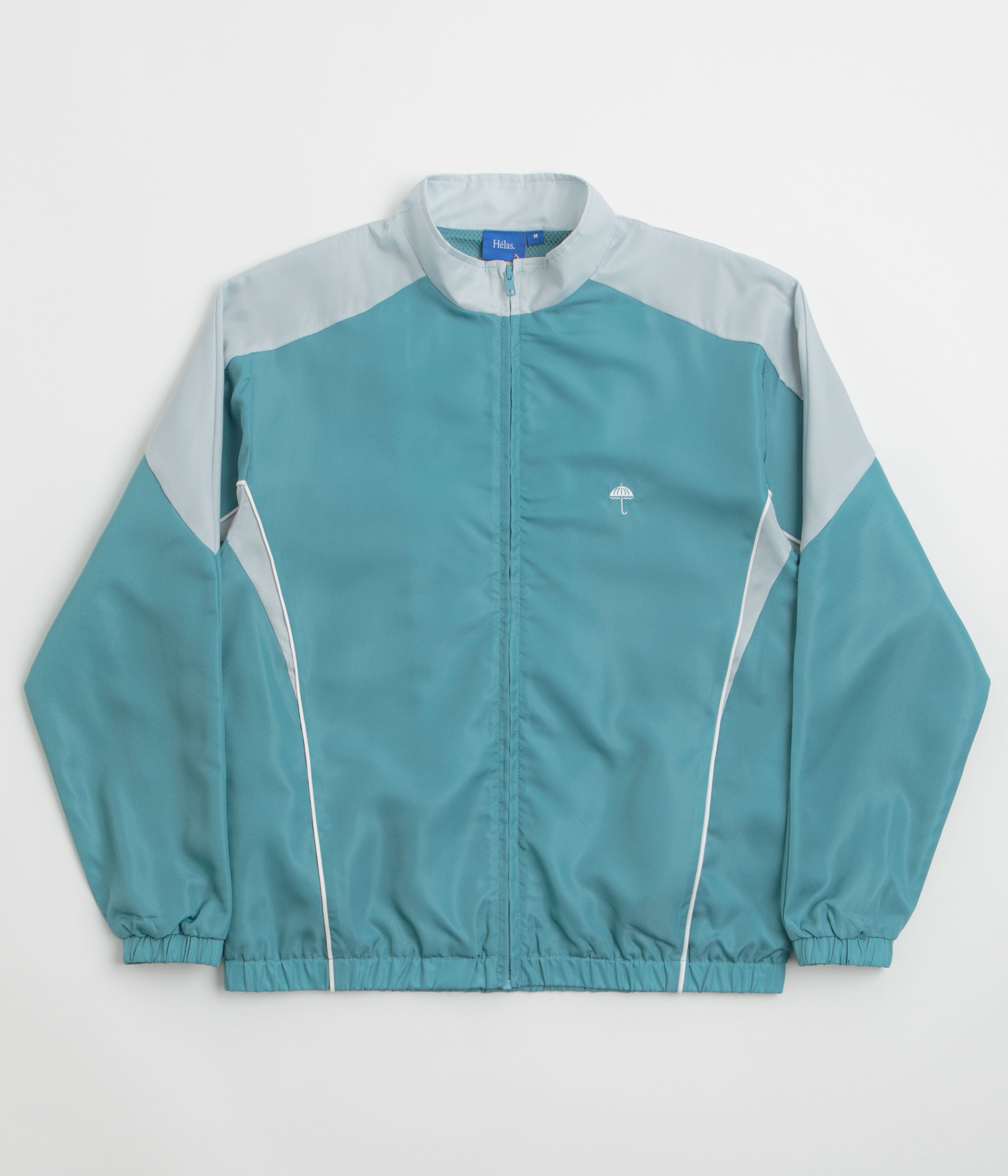 Helas Compete Tracksuit Jacket - Grey / Blue