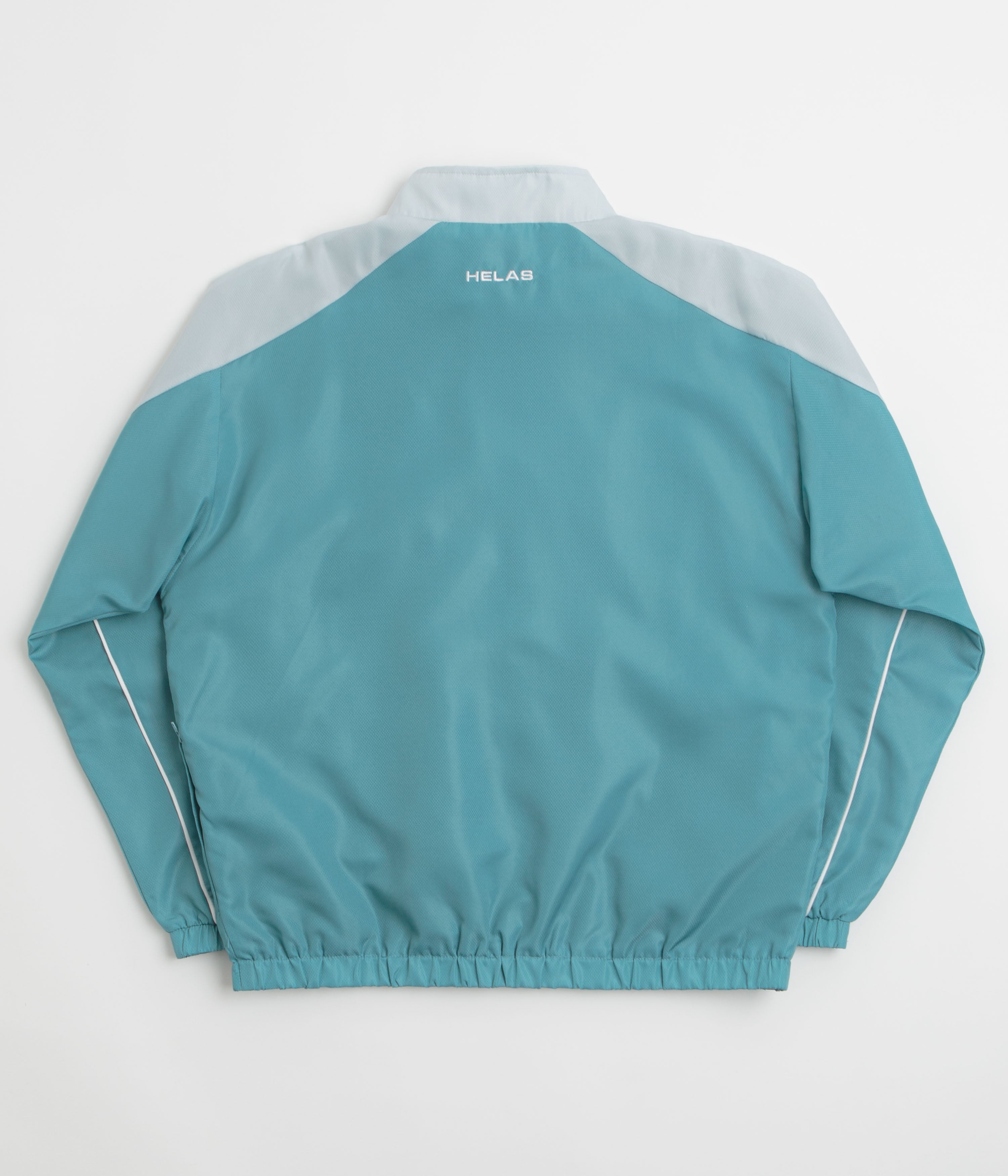 Helas Compete Tracksuit Jacket - Grey / Blue