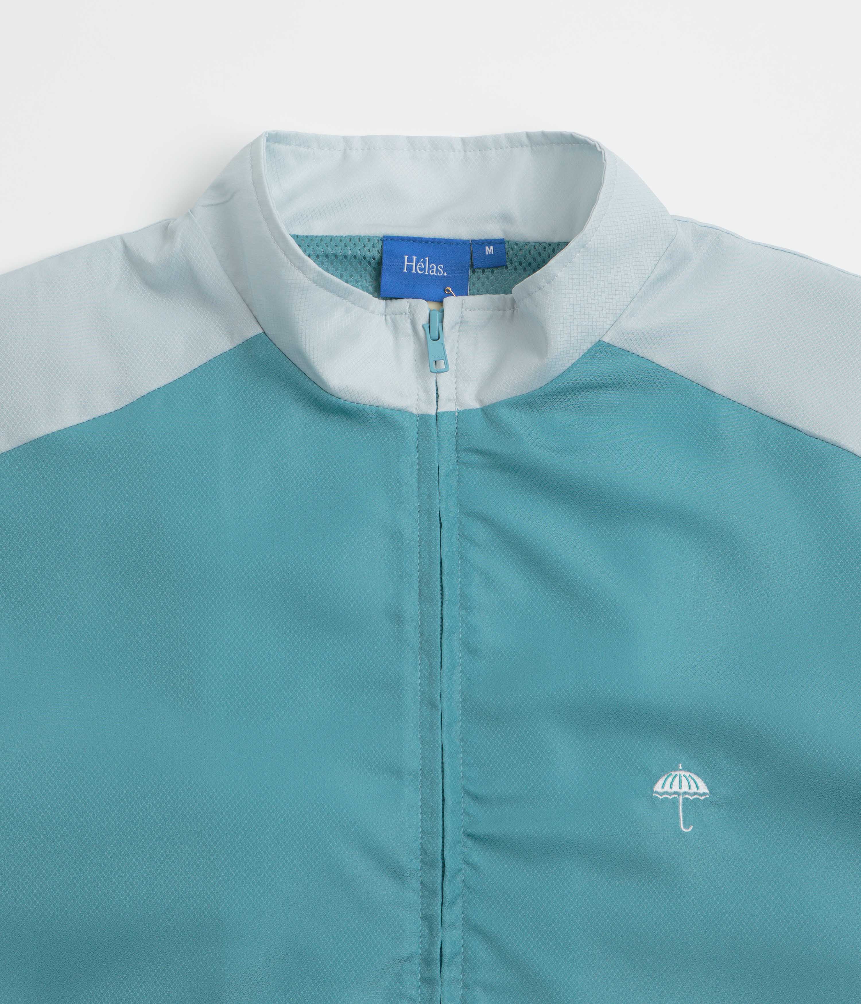 Helas Compete Tracksuit Jacket - Grey / Blue