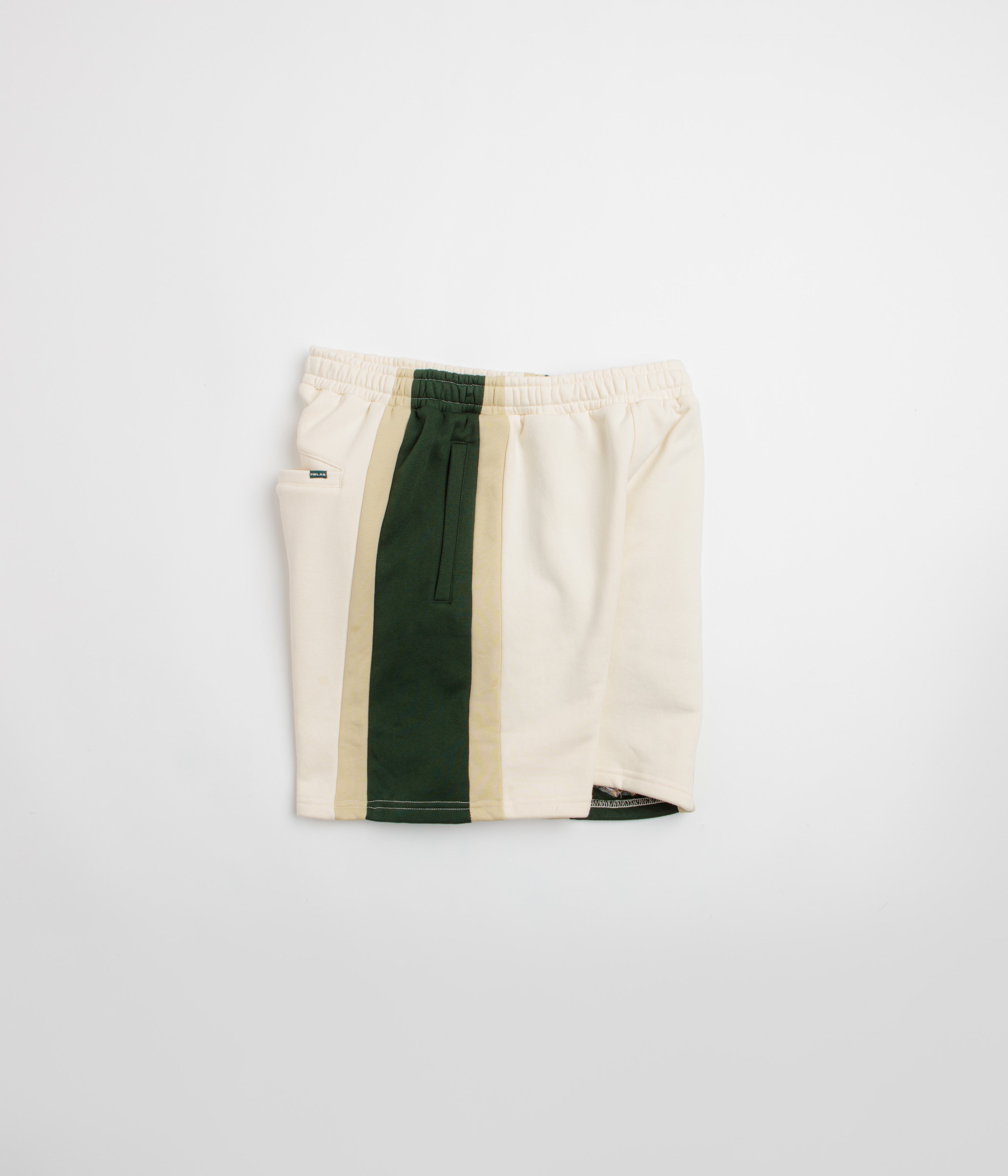 Helas Couronne Sweat Shorts - Light Beige
