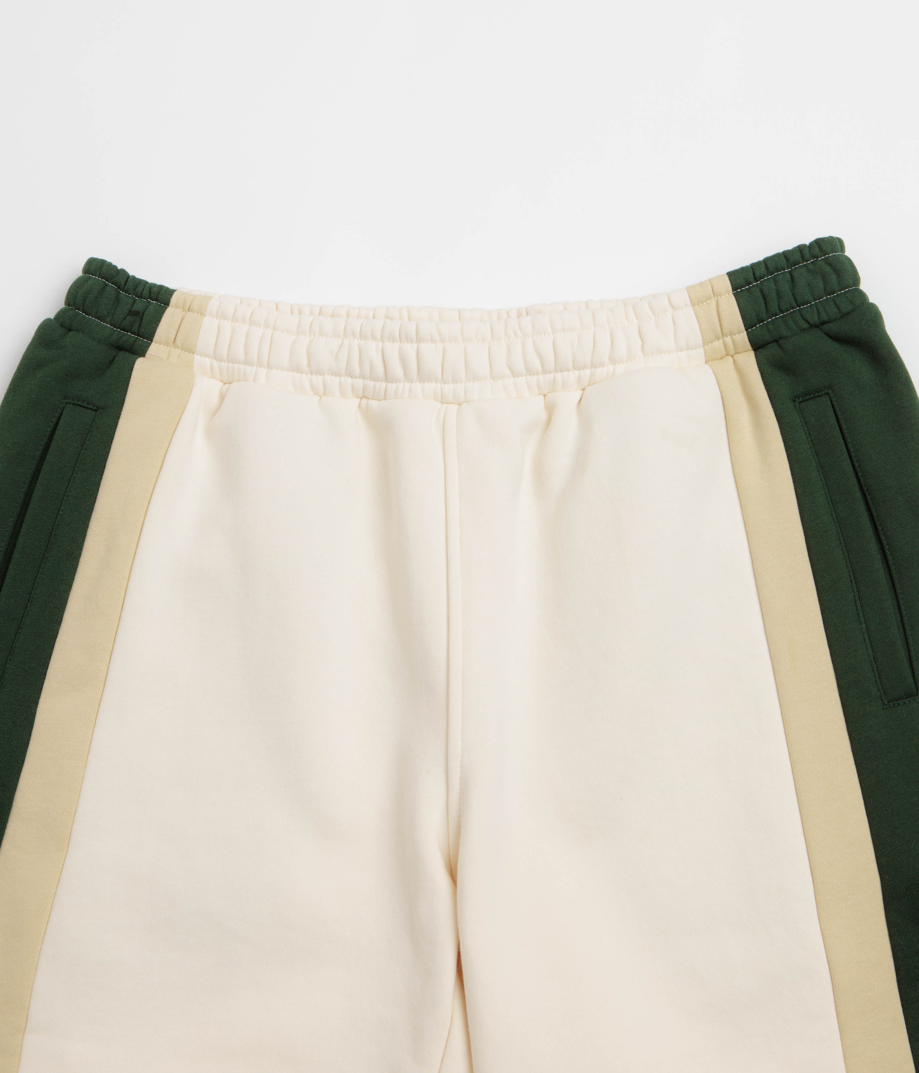 Helas Couronne Sweat Shorts - Light Beige