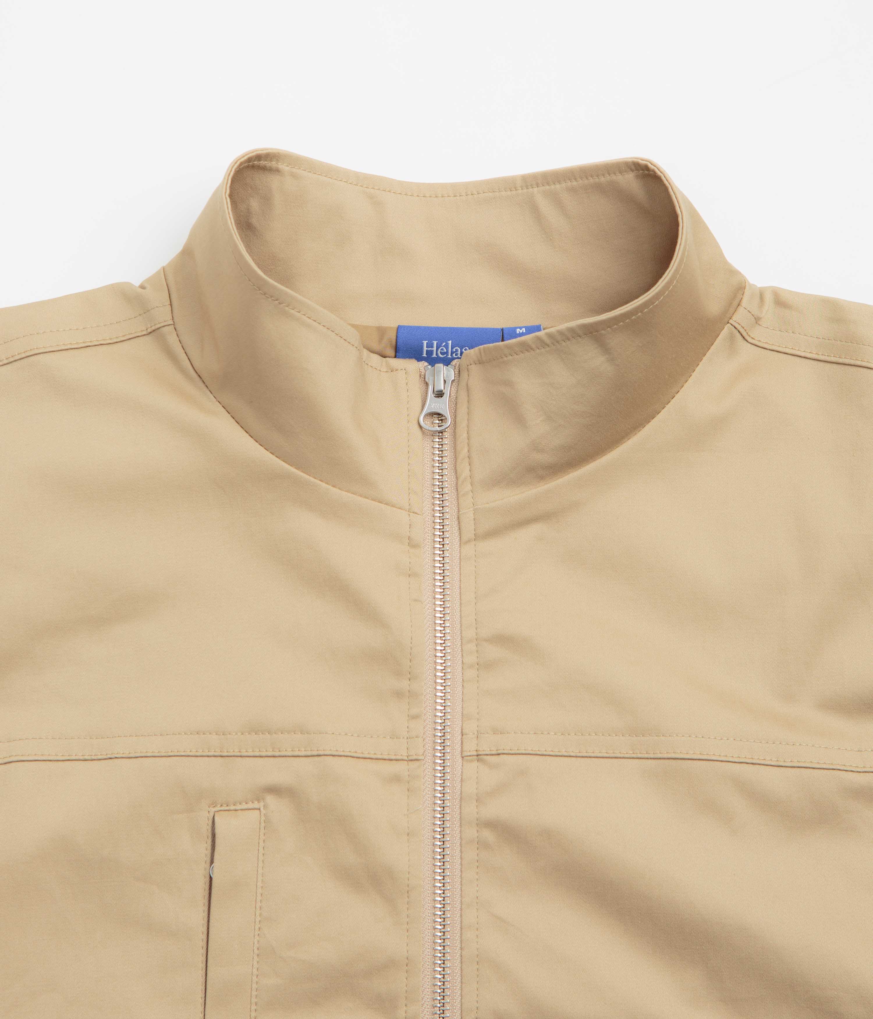 Helas Drapeau Utility Jacket - Beige