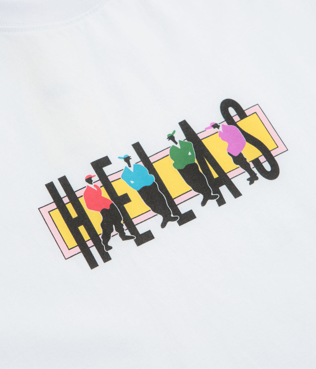 Helas Jazzy T-Shirt - White / White