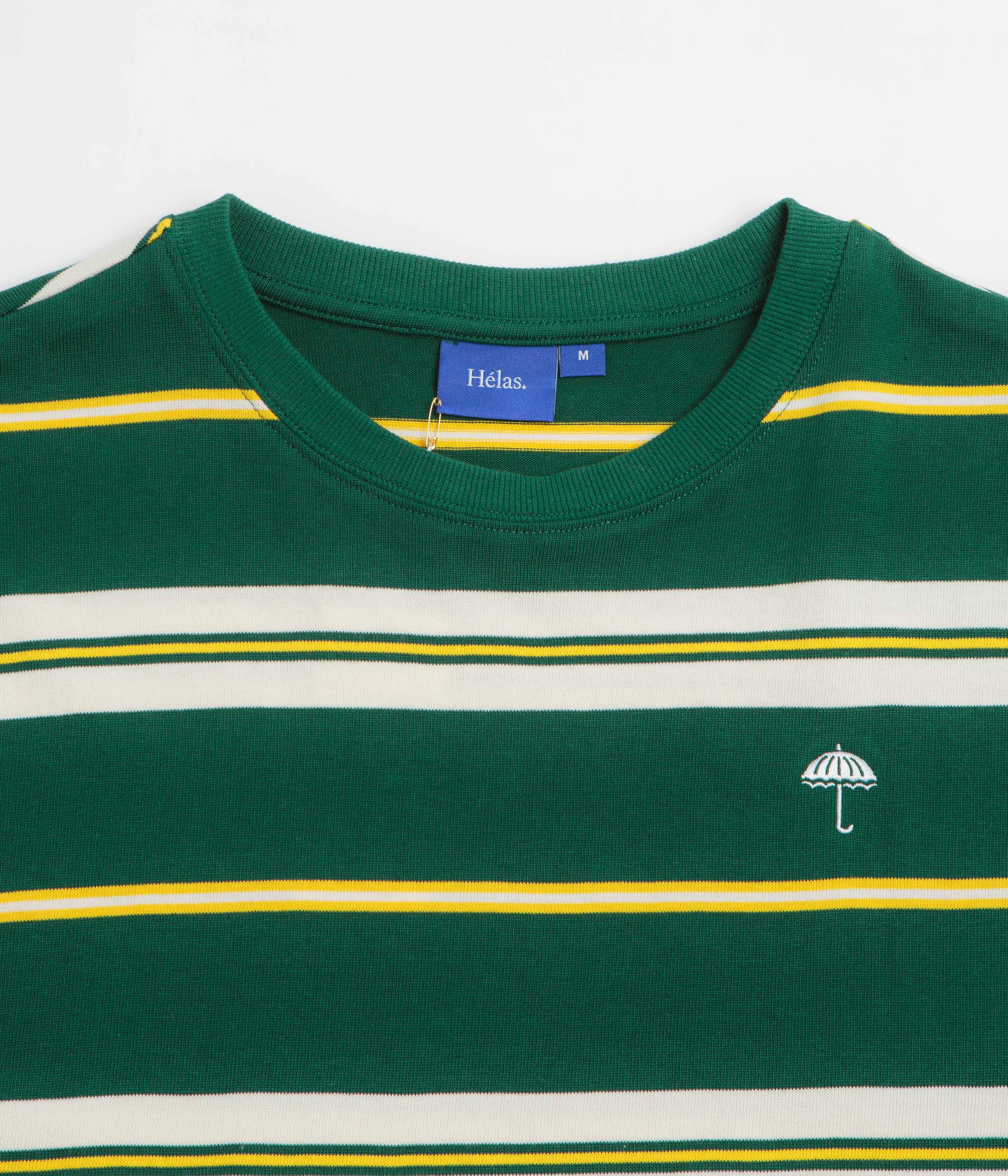 Helas Raye T-Shirt - Striped Green