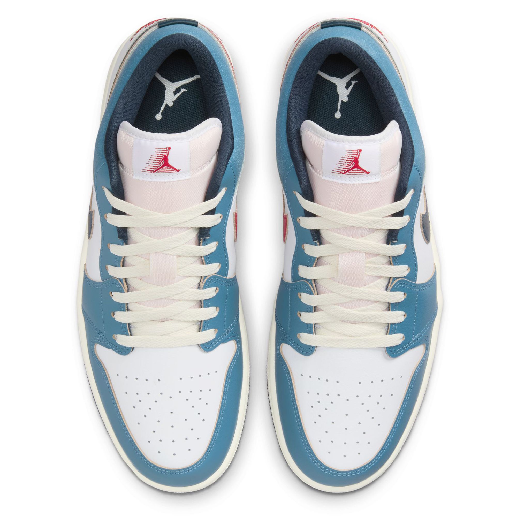 Men's Jordan 1 Low SE "Motion" White/Armory Navy-Aegean Storm (HM3711 144)