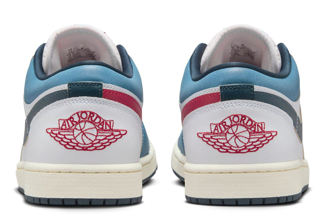 Men's Jordan 1 Low SE "Motion" White/Armory Navy-Aegean Storm (HM3711 144)