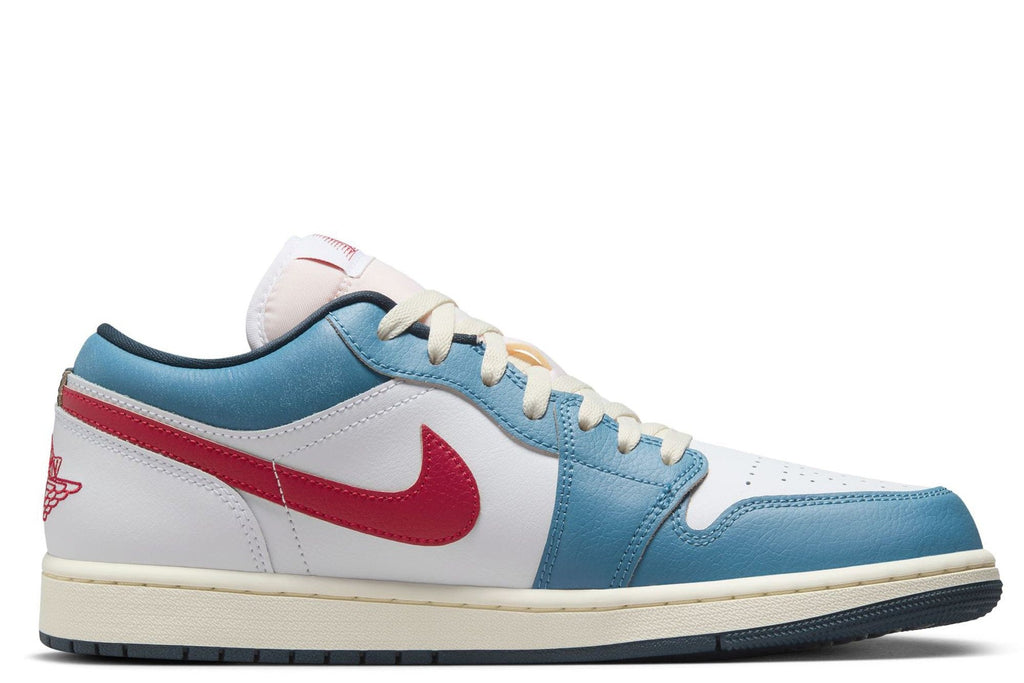 Men's Jordan 1 Low SE "Motion" White/Armory Navy-Aegean Storm (HM3711 144)